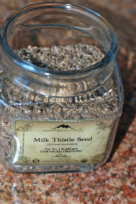 Milk Thistle Seed: The Liver Tonic Milk Thistle Tea, Milk Thistle Benefits, Thistle Seed, Liver ...