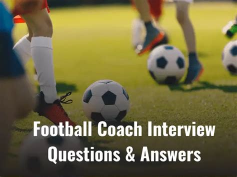 83+ Football Coach Interview Questions & Answers 2024