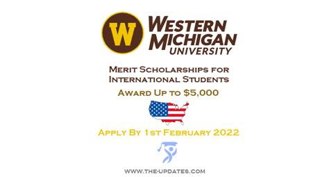 Global Education Merit Scholarship at Western Michigan University USA