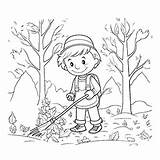 Free Rake coloring pages – Coloring Corner sketch template