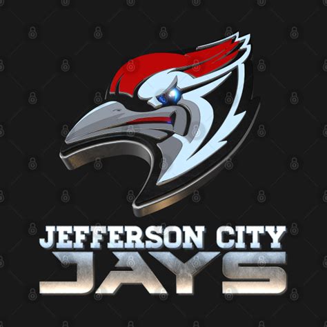 Jeff City Jays Logo Mascot Jefferson City High School Missouri - Jefferson City Jays - Long ...