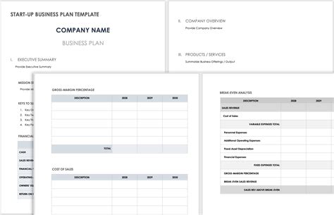 fill in the blank business plan template