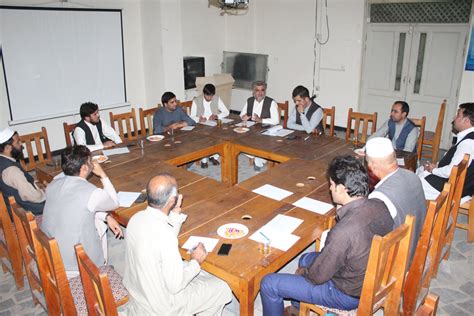 Cultural Committee of Nangarhar University holds meeting. | AfGOV