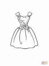 Beautiful Dress coloring Page  Free Printable Coloring Pages sketch template
