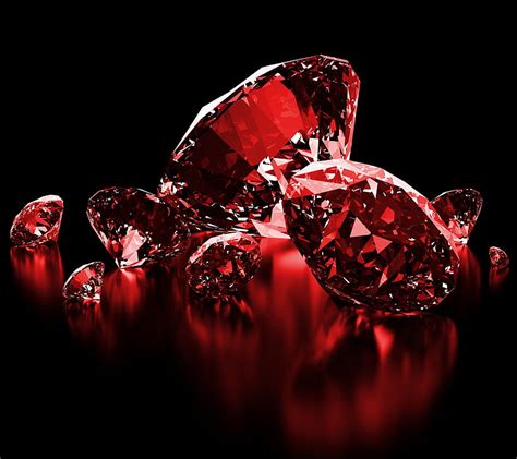 Ruby, 3d, gem, stone, HD wallpaper | Peakpx