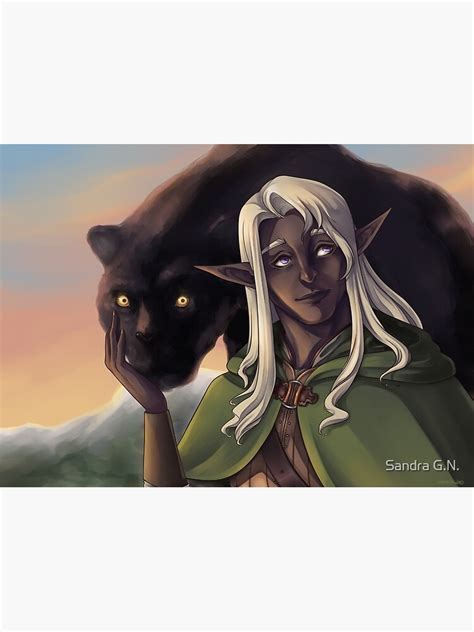 "Drizzt Do'Urden" Art Print for Sale by Saganu | Redbubble