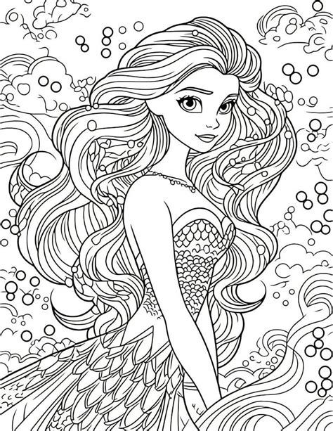 Barbie Fairytopia Mermaidia Coloring Pages