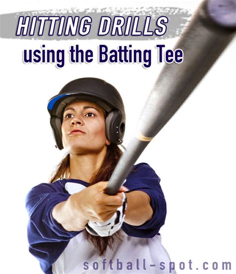 Hitting Drills using the Batting Tee - Softball Spot