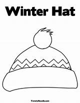 6 Pics Of Winter Scarf Coloring Page  And Hat sketch template