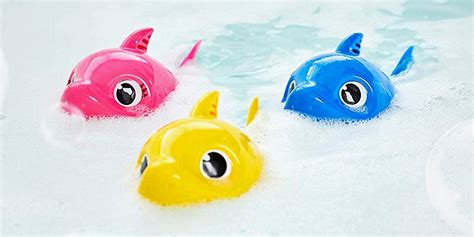 There’s a 'Baby Shark' Bath Toy That Sings and Swims Through the Waterbestproductscom Cute Shark ...