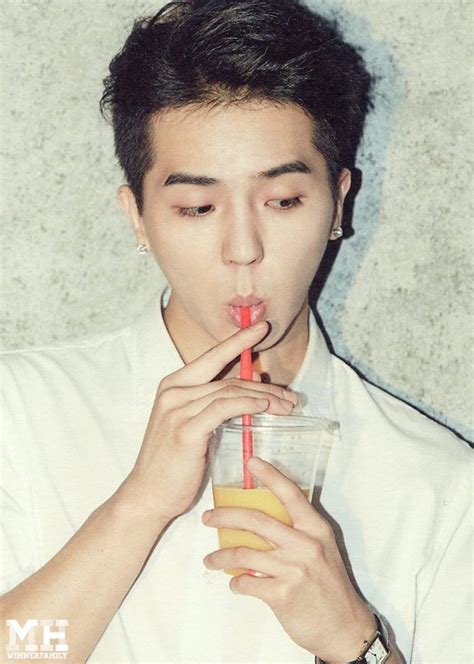 082715: DRINK BUBBLE TEA WITH ME. Minho Winner, Winner Kpop, Sister Songs, Underground Rappers ...