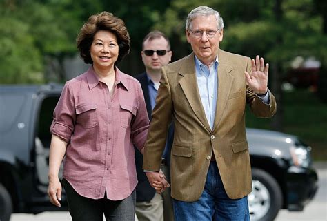 Mitch McConnell's Wife Elaine Chao Comes From An Extremely Rich Family | Celebrity Net Worth