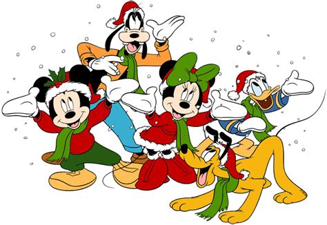 mickey and goofy christmas - Clip Art Library