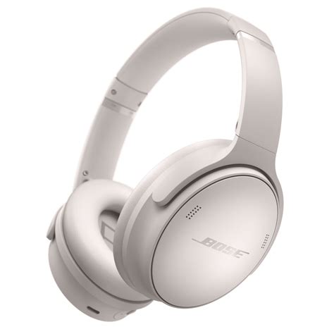 Bose QuietComfort 45 Headphones Noise Cancelling Over-Ear Wireless Bluetooth Earphones, White ...