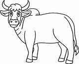 Ox Coloring Page Isolated For Kids 8208231 Vector Art At Vecteezy sketch template