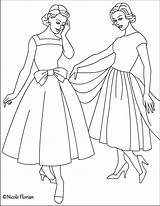 Printable Fashion Coloring Pages  Templates sketch template