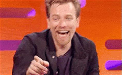 Ewan Laugh GIF - Ewan Laugh Mcgregor - Discover & Share GIFs