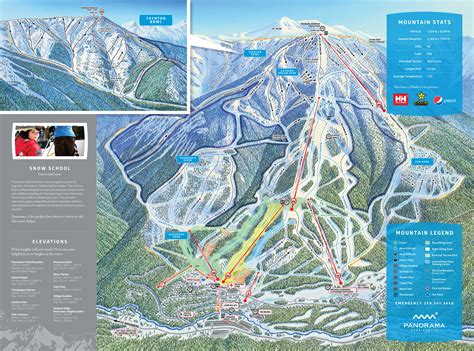 Panorama Ski Map - skiflicks.com