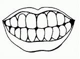Mouth Coloring  ClipArt Best sketch template