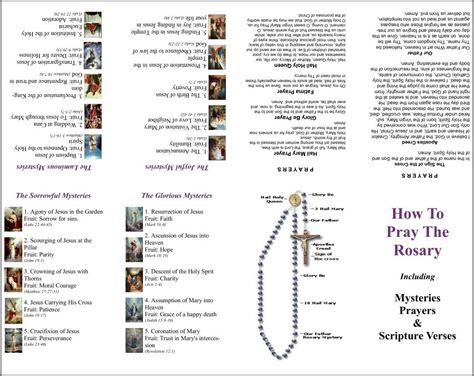 Guide How To Pray The Rosary Printable Booklet - Printable Calendars AT ...