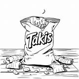 3 Best Takis Coloring Pages Free Printable PDFs sketch template