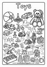 Unleash Creativity Preschool Toys Coloring Pages For Learning And Fun sketch template