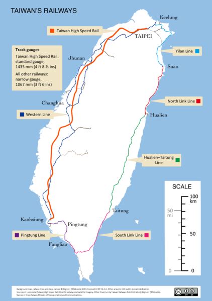 Navigating Taiwan: A Comprehensive Guide To The Taiwan Railway Map ...