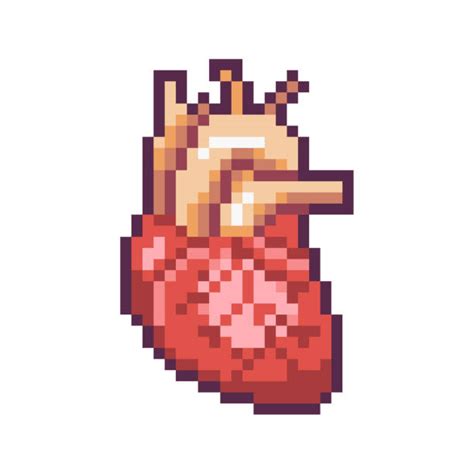 Real Heart Pixel Art