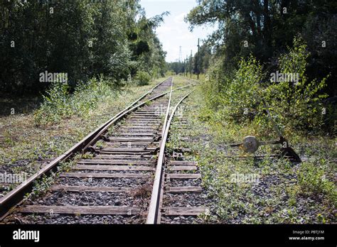 Abandoned railway Stock Photo - Alamy