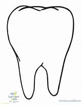 Tooth Coloring Pages  Print sketch template