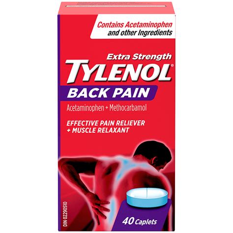 TYLENOL BACK PAIN 40'S