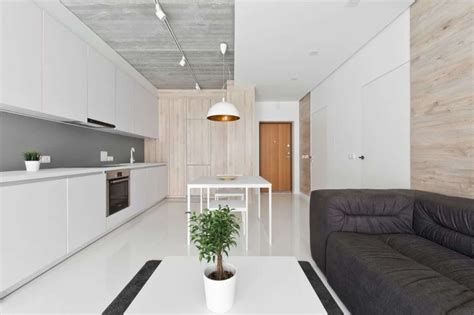 Minimalist One Bedroom Apartment Minimalist Apartment Bedroom - The Art ...