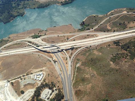 Freeway Aerial Photography Of Highway Aerial View Image Free Photo