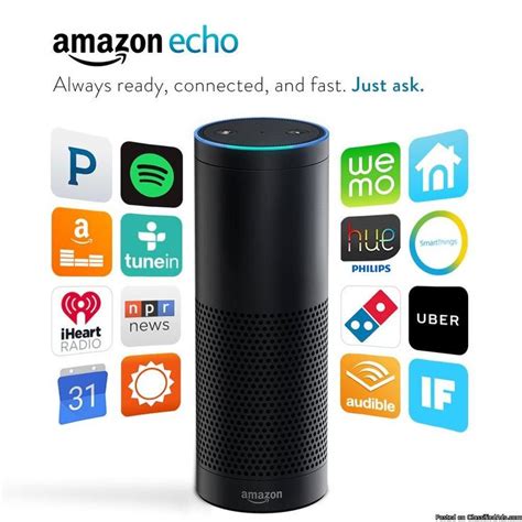 Amazon Echo - Classified Ad | Amazon echo, Find amazon, Echo