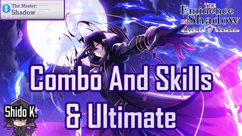 The Master: Shadow - Combo and Skills & Ultimate (The Eminence in Shadow RPG) - YouTube