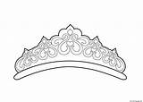 Tiara 05 Coloring Page Printable sketch template
