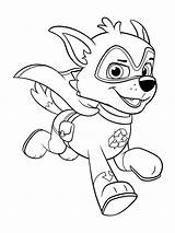 Rocky Paw Patrol coloring Pages sketch template