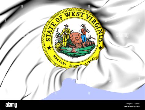 State Seal of West Virginia, USA. Close Up Stock Photo - Alamy