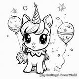 Unicorn Birthday Coloring Pages  Free & Printable sketch template