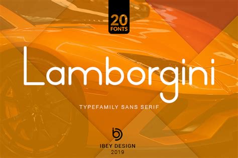 Lamborgini Font | dafont.com