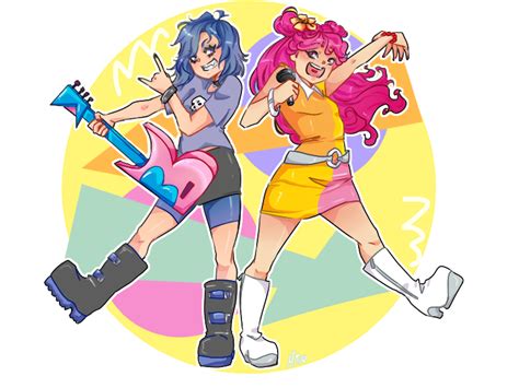 Hi Hi Puffy Ami Yumi Fanart by MisuTheCat on DeviantArt