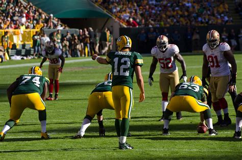 Aaron Rodgers | San Francisco 49ers vs. Green Bay Packers at… | Flickr