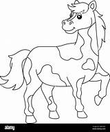 Cool Horse Coloring Pages sketch template