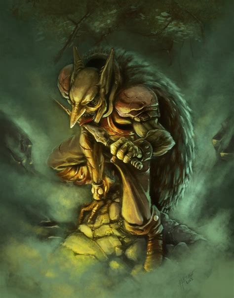 Goblin by Jan-ilu on DeviantArt Fantasy Artwork, Dark Fantasy Art, Creature Design, Creature Art ...