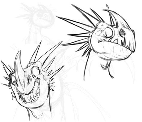 Deadly Nadder expressions | How to train your dragon, How train your dragon, Dragon sketch