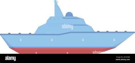 Military boat icon cartoon vector. Navy ship. Sea army Stock Vector Image & Art - Alamy