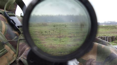 Sniper Scope View Wallpaper