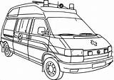 Coloring Page Of Ambulance  ColoringBay sketch template