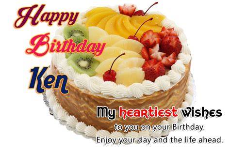 Happy Birthday Ken - AZBirthdayWishes.com