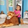 Melissa & Doug Giant Lion - Lifelike Stuffed Animal : Target